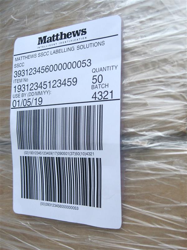 Pallet Labelling