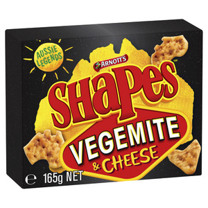 Vegemite x Shapes