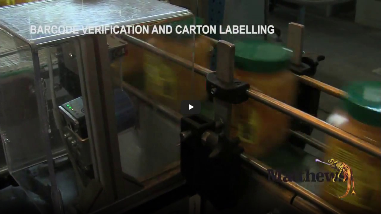 Barcode Verification and Carton Labelling